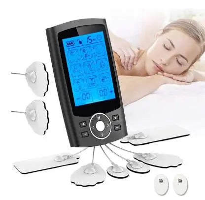 Dezenas Massageador Muscular Elétrico, Massagem Corporal, Massagem Braço e Costas, Máquina Digital de Emagrecimento, Relaxamento Muscular, 36 Modos